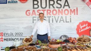 Bursa’nın lezzetleri festival ile dünyaya tanıtılacak