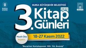 Bursa’da 3. kitap şöleni başlıyor